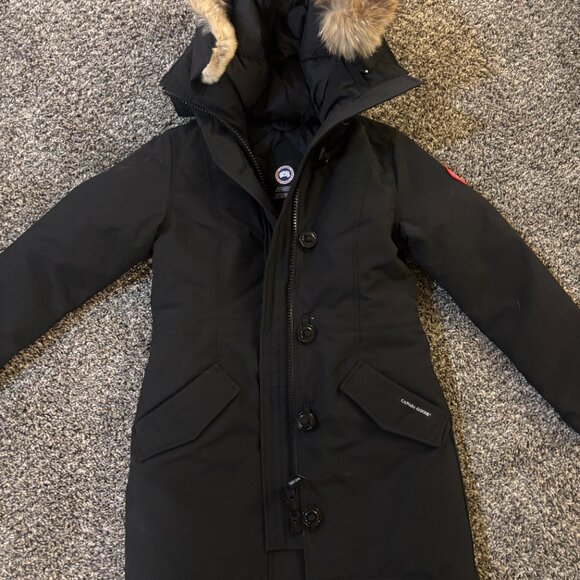 BRAND NEW Canada Goose Rossclair Parka Heritage in Black Size S - Picture 2 of 9